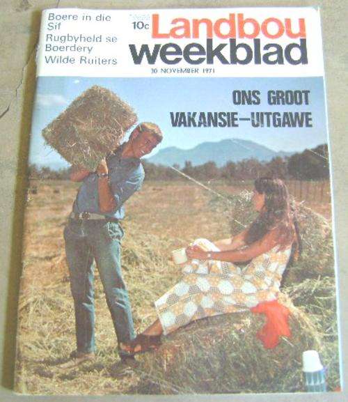 20 NOVEMBER 1971 LANDBOUWEEKBLAD
