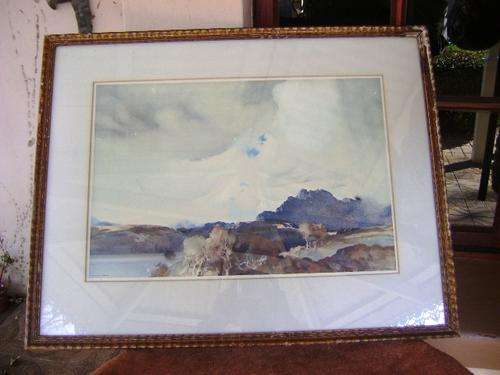 RARE SIR WILLIAM RUSSEL FLINT FRAMED PRINT FROM GERMANY
