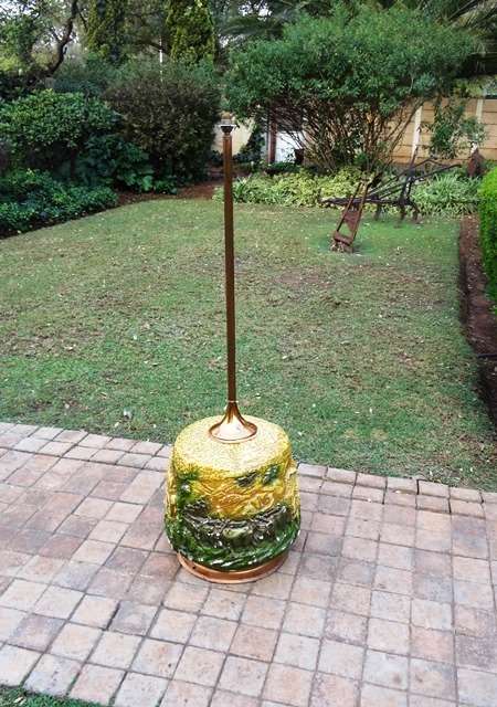 VINTAGE HEAVY BASE GROOT TREK FLOOR LAMP