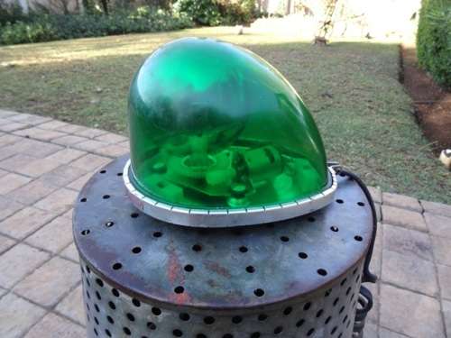 VINTAGE SOUTHERN VP TEARDROP REVOLVING EMERGENCY LIGHT 12 V