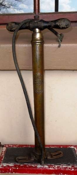 VINTAGE BRASS DUNLOP COMPLETE PUMP