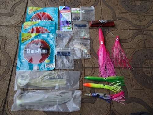 DEEP SEA FISHING LOT RIGGS AND LURES
