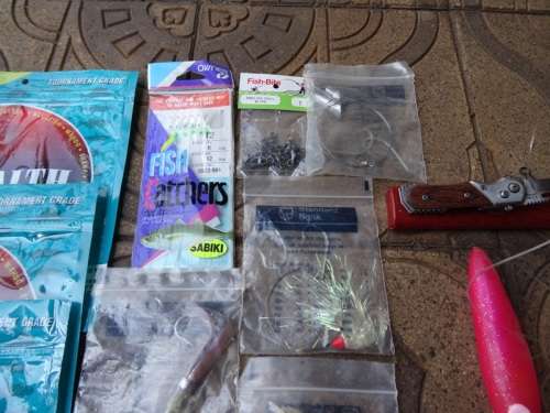 DEEP SEA FISHING LOT RIGGS AND LURES