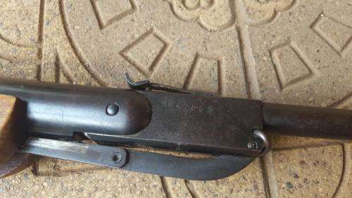 VINTAGE BRITISH SUPER JELLY .177 AIR RIFLE