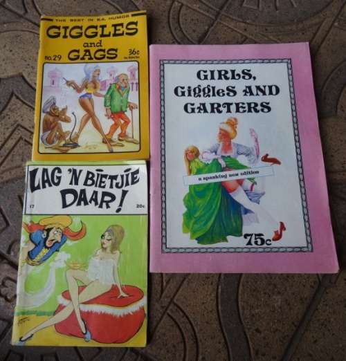 3 X VINTAGE CARTOON BOOKS