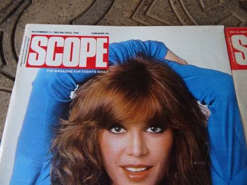 4 X VINTAGE SCOPE MAGAZINES