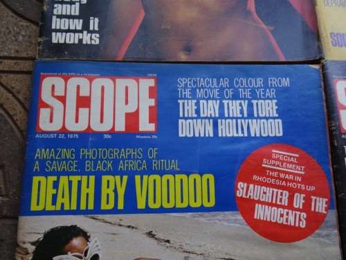 4 X VINTAGE SCOPE MAGAZINES