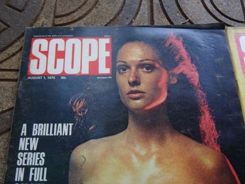 4 X VINTAGE SCOPE MAGAZINES