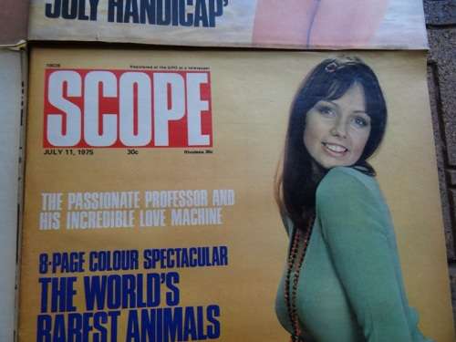 4 X VINTAGE SCOPE MAGAZINES