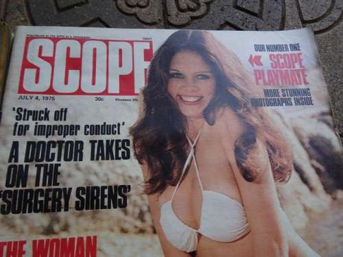 4 X VINTAGE SCOPE MAGAZINES