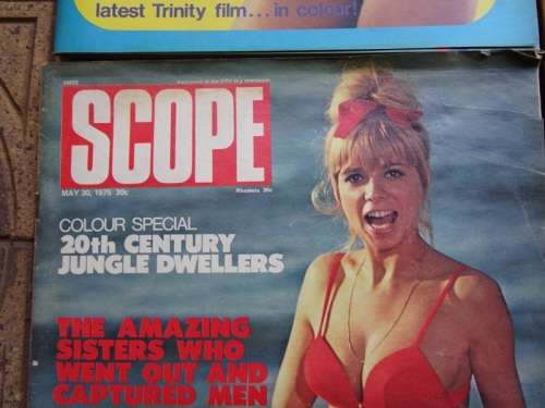 4 X VINTAGE SCOPE MAGAZINES