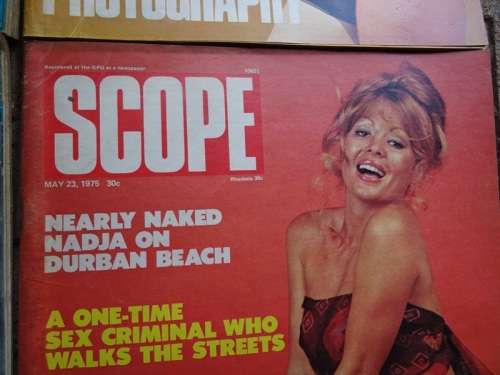 4 X VINTAGE SCOPE MAGAZINES