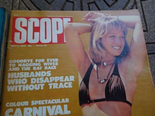 4 X VINTAGE SCOPE MAGAZINES