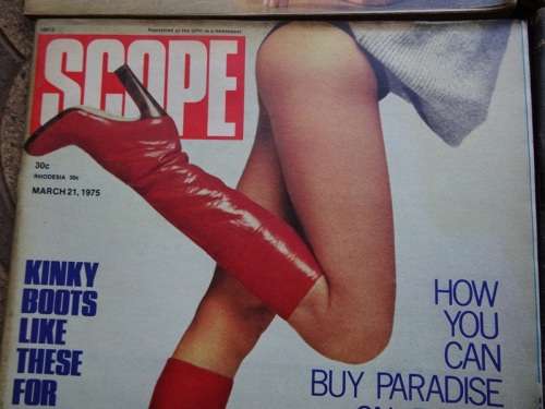 4 X VINTAGE SCOPE MAGAZINES