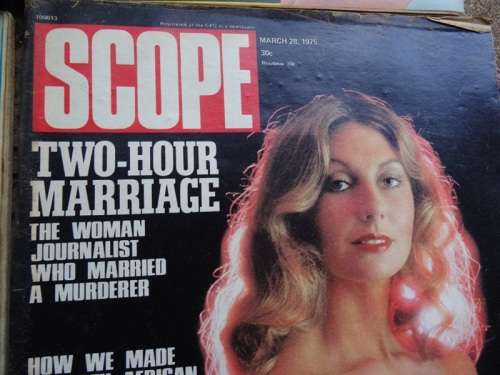 4 X VINTAGE SCOPE MAGAZINES