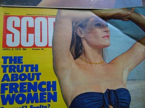 4 X VINTAGE SCOPE MAGAZINES