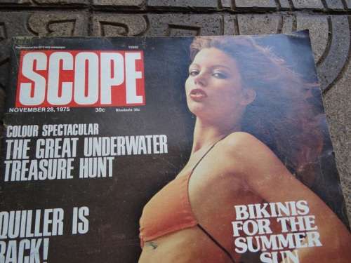 4 X VINTAGE SCOPE MAGAZINES