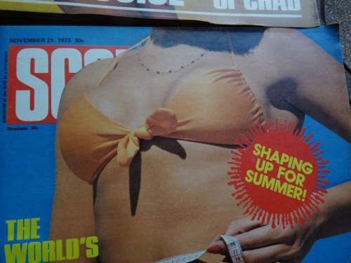 4 X VINTAGE SCOPE MAGAZINES