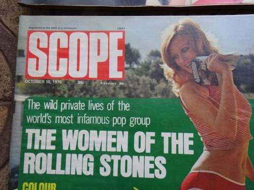 4 X VINTAGE SCOPE MAGAZINES