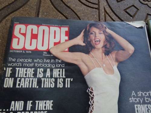 4 X VINTAGE SCOPE MAGAZINES