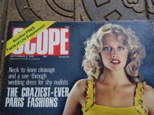 4 X VINTAGE SCOPE MAGAZINES