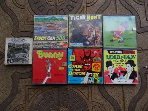 VINTAGE 8 MM AND SUPER 8 MM FILM LOT