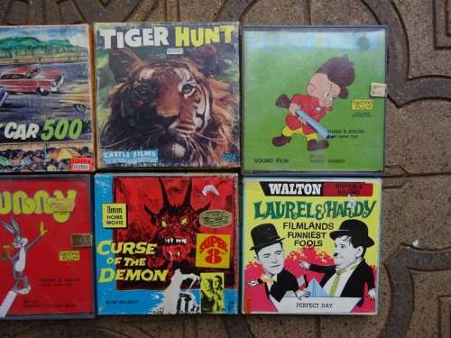 VINTAGE 8 MM AND SUPER 8 MM FILM LOT