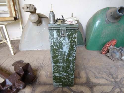 WW2 ORIGINAL PETROMAX 826 E MILITARY KEROSENE LANTERN IN BOX