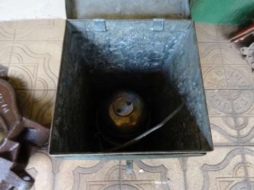 WW2 ORIGINAL PETROMAX 826 E MILITARY KEROSENE LANTERN IN BOX