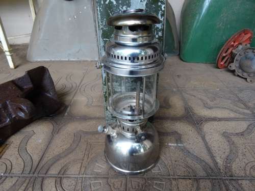 WW2 ORIGINAL PETROMAX 826 E MILITARY KEROSENE LANTERN IN BOX