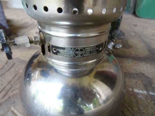 WW2 ORIGINAL PETROMAX 826 E MILITARY KEROSENE LANTERN IN BOX