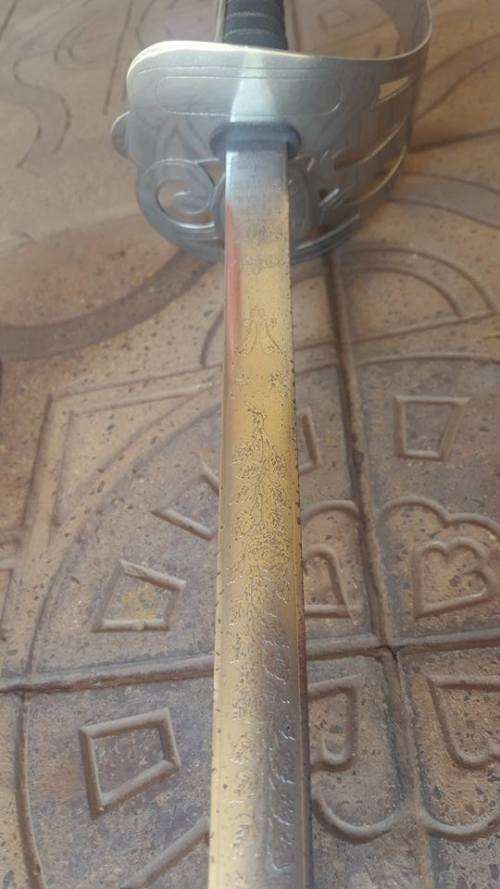 WILKINSON  PROMOTIONAL SWORD 1895 PATTERN