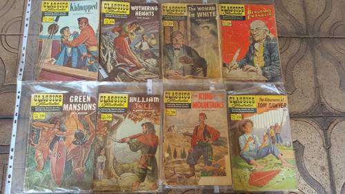 CLASSICS ILLUSTRATED COMICS LOT