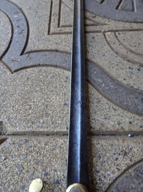1805 PATTERN GEORGIAN NAVAL SWORD 645 MM