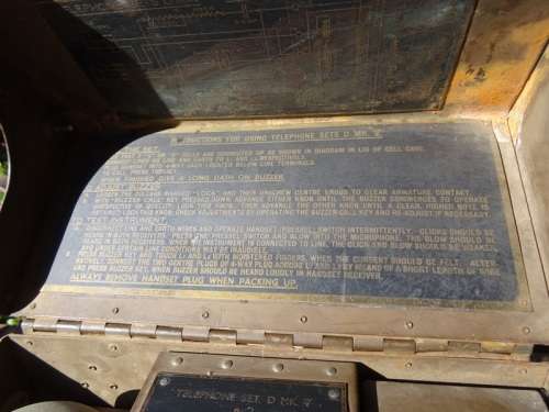 WW2 MK 7 BRITISH TELE SET