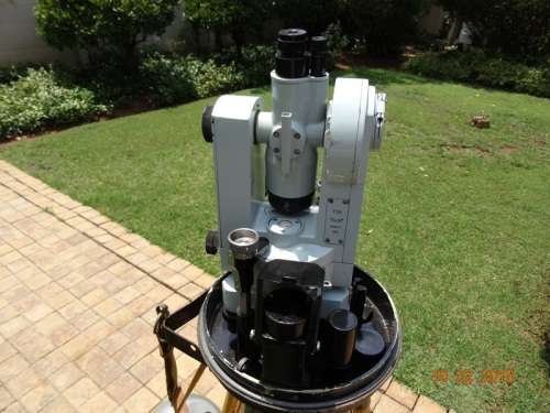 1976 USSR T5K THEODOLITE ON SWISS TRIPOD