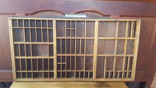 ORIGINAL HAMILTON PRINTERS TRAY