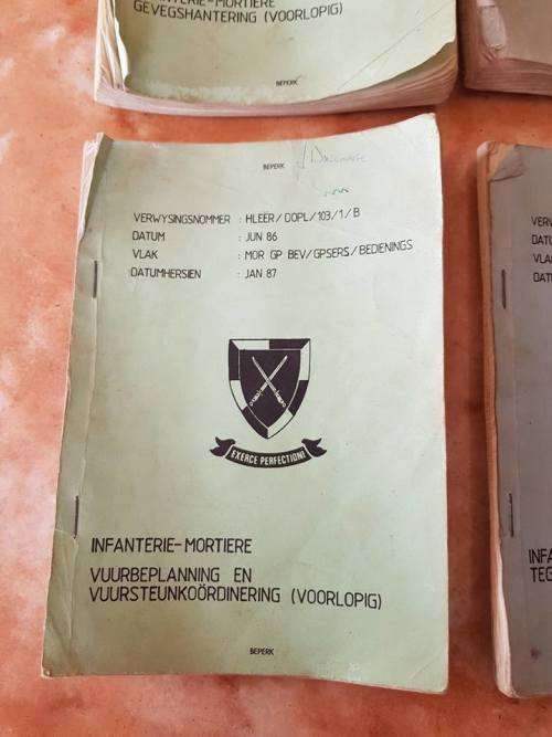 1980'S SADF INSTRUCTION MANUALS