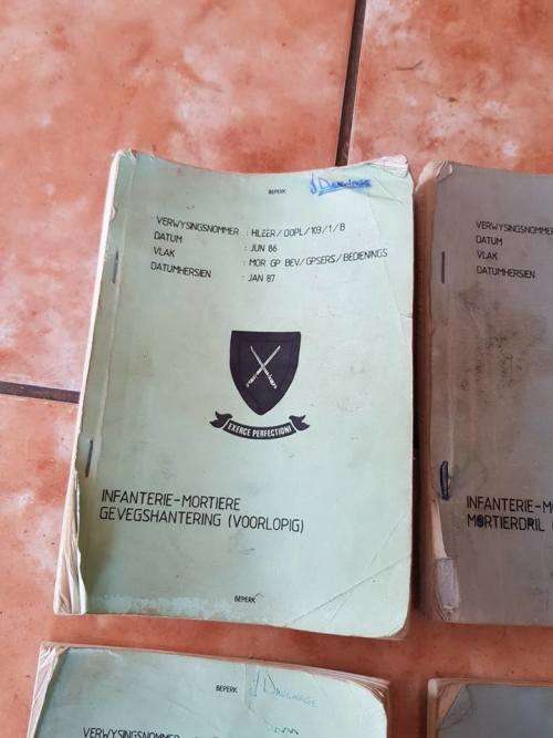 1980'S SADF INSTRUCTION MANUALS