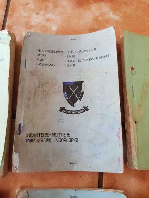1980'S SADF INSTRUCTION MANUALS