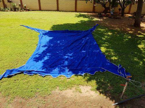 CANVAS GAZEBO, HEAVY DUTY POLES 3 x 2 m