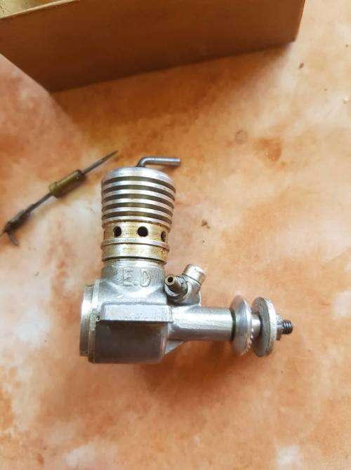 VINTAGE ED BABY DIESEL MODEL ENGINE.