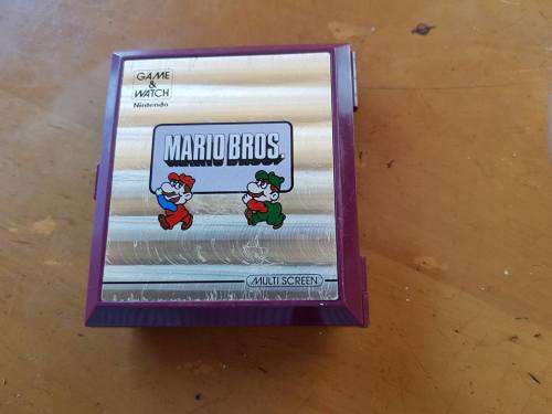 VINTAGE NINTENDO MARIO BROS WATCH AND GAME JAPAN