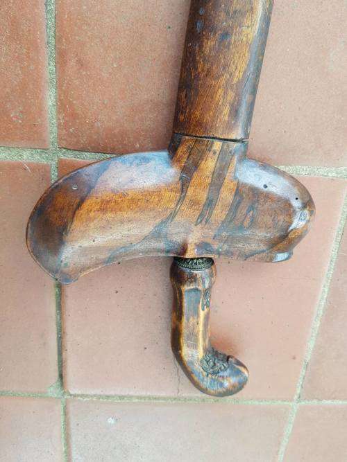 ANTIQUE INDONESIAN KERIS KRIS DAMASCUS DAGGER 475 MM