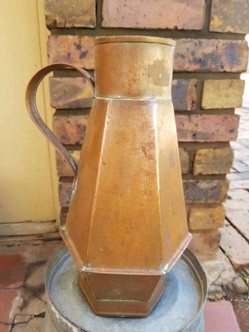 CAPE RED COPPER JUG
