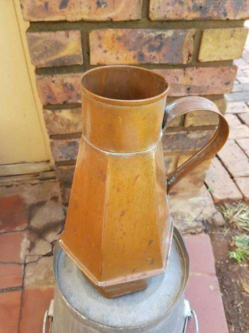 CAPE RED COPPER JUG