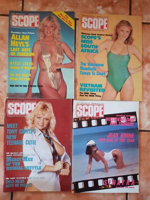 VINTAGE SCOPE LOT APRIL 1985