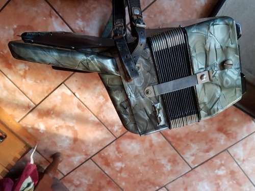 VINTAGE NEAR MINT 120 BASS HOHNER ACCORDIAN IN CASE