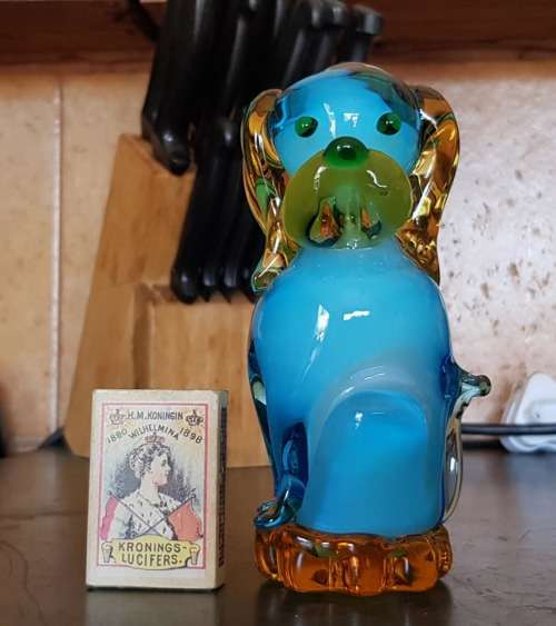 VINTAGE MURANO DOG