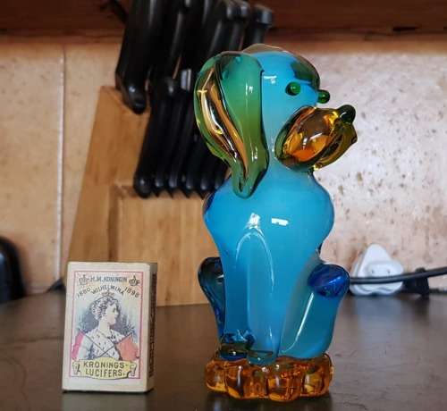 VINTAGE MURANO DOG